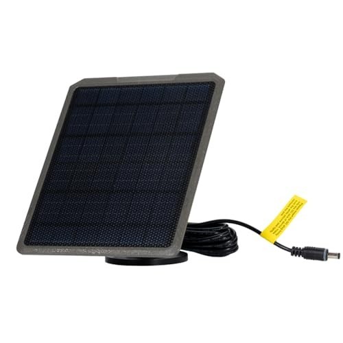 Solar Panel Charger for Trail Cameras – 3.5W Solar Power Supply, Compatible with
