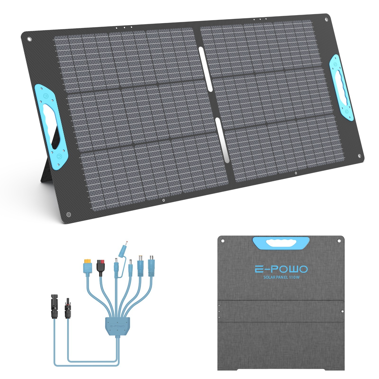 110W 220W 400W Solar Panel for Off Grid Camping Gear Solar Generator Home Backup