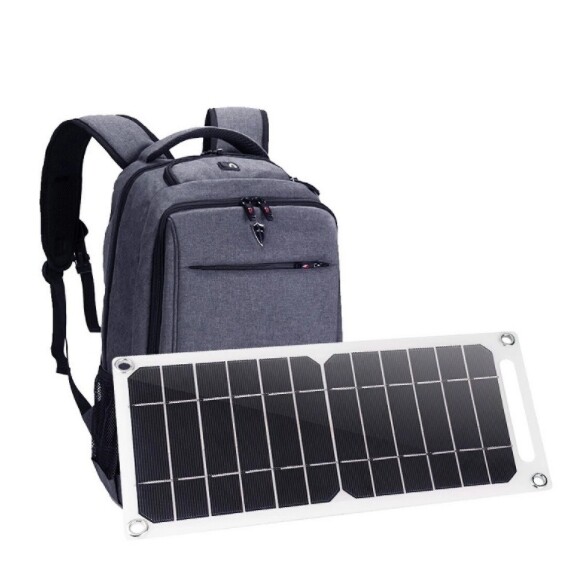 6W 10W 5V outdoor solar phone charging board flexible solar panel backpack solar