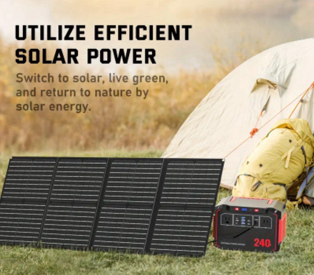 100W MARBERO Solar Generator Portable Power Station Brand New