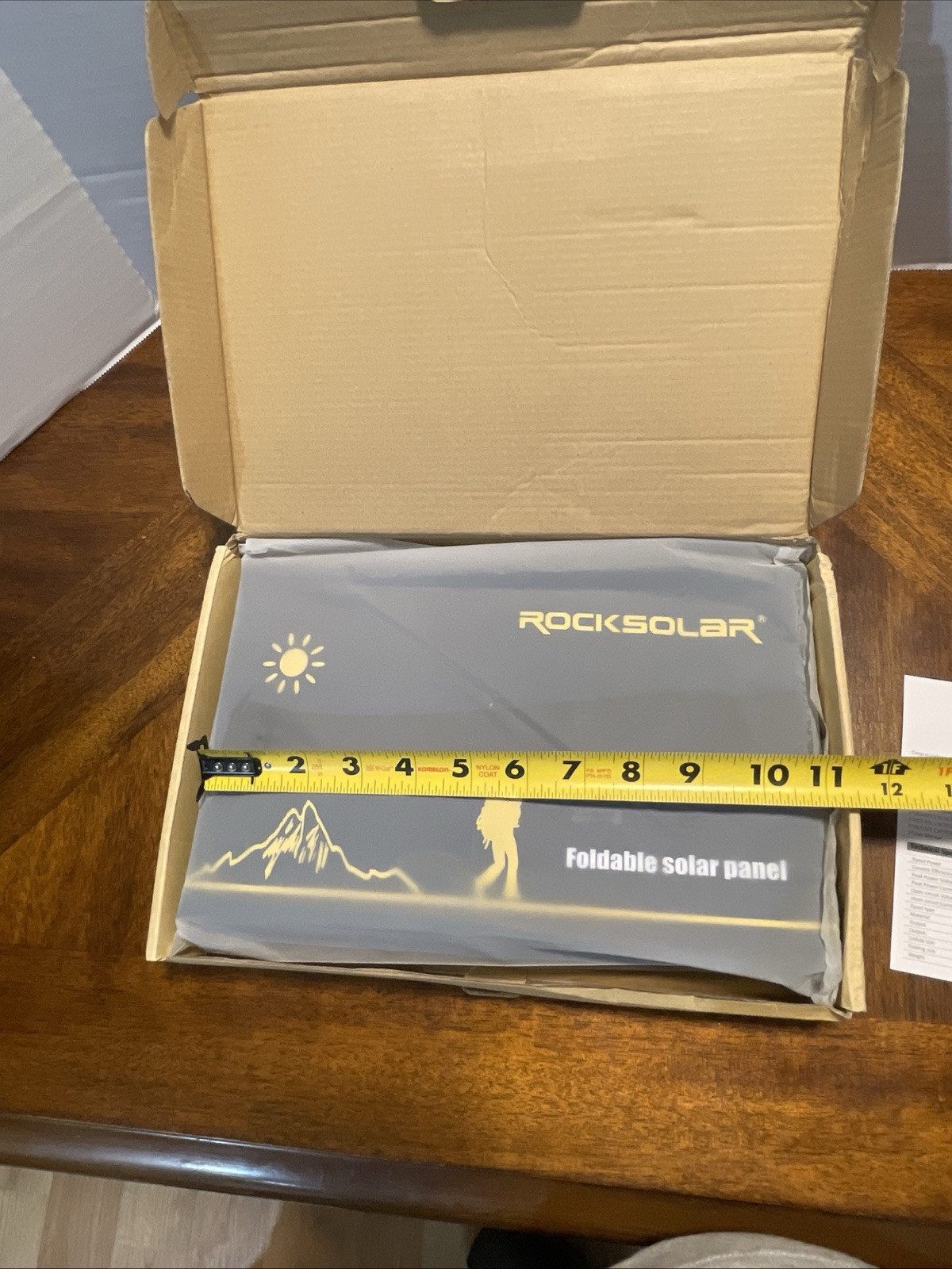 Rocksolar Foldable Solar Panel/ 21W Mono2Crystalline High Egfficiency M-RSSP21