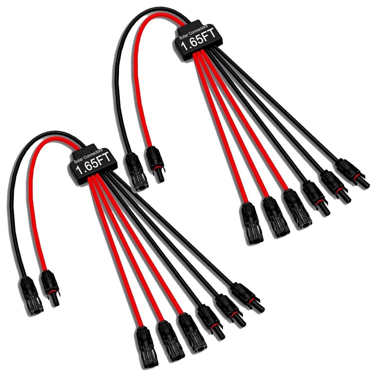 Dual Pack Solar Panel Wires – Reliable 2 to 6 Connection, Easy Install & Durable
