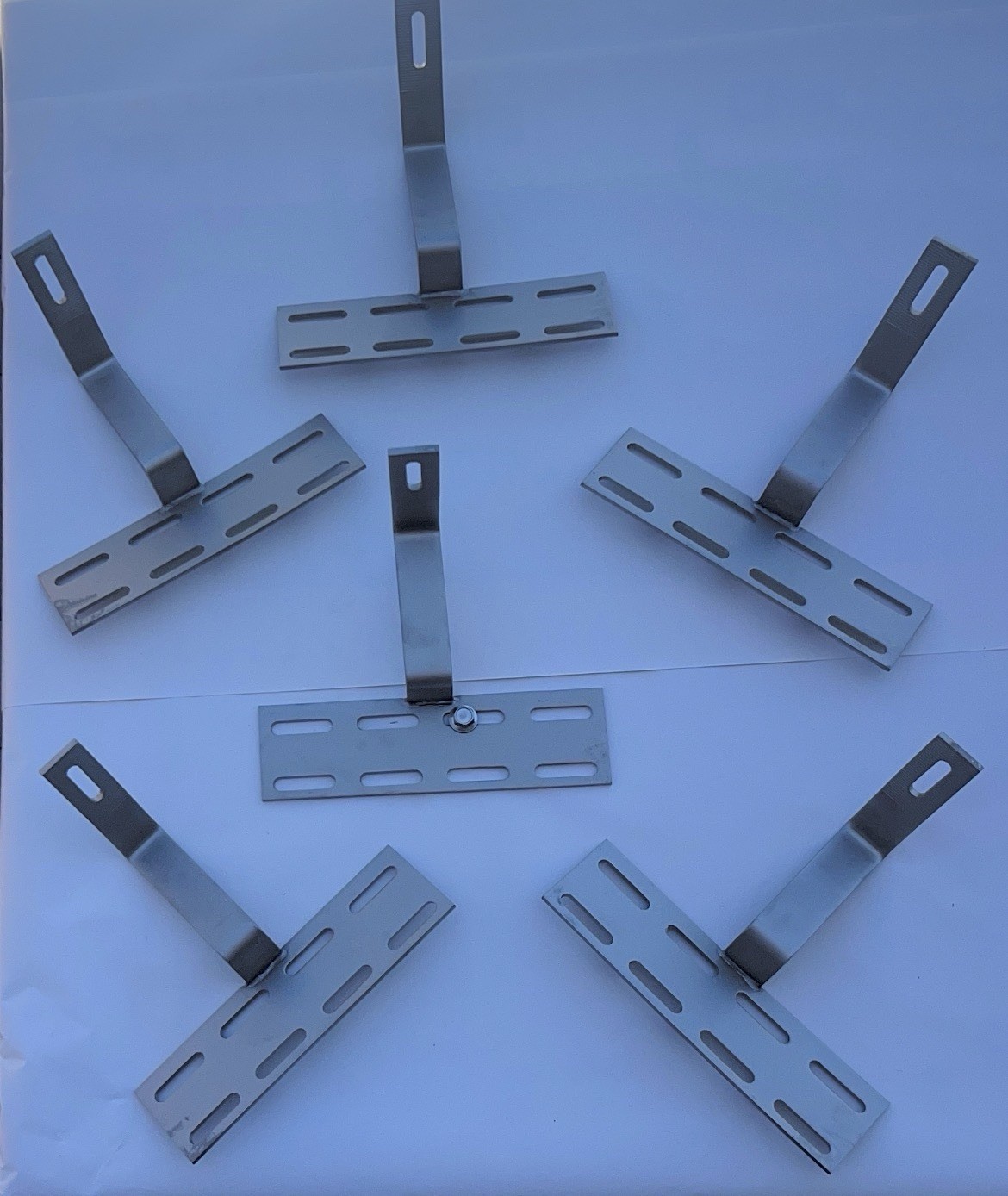 Solar roof tile hook mounting Pack of 6
