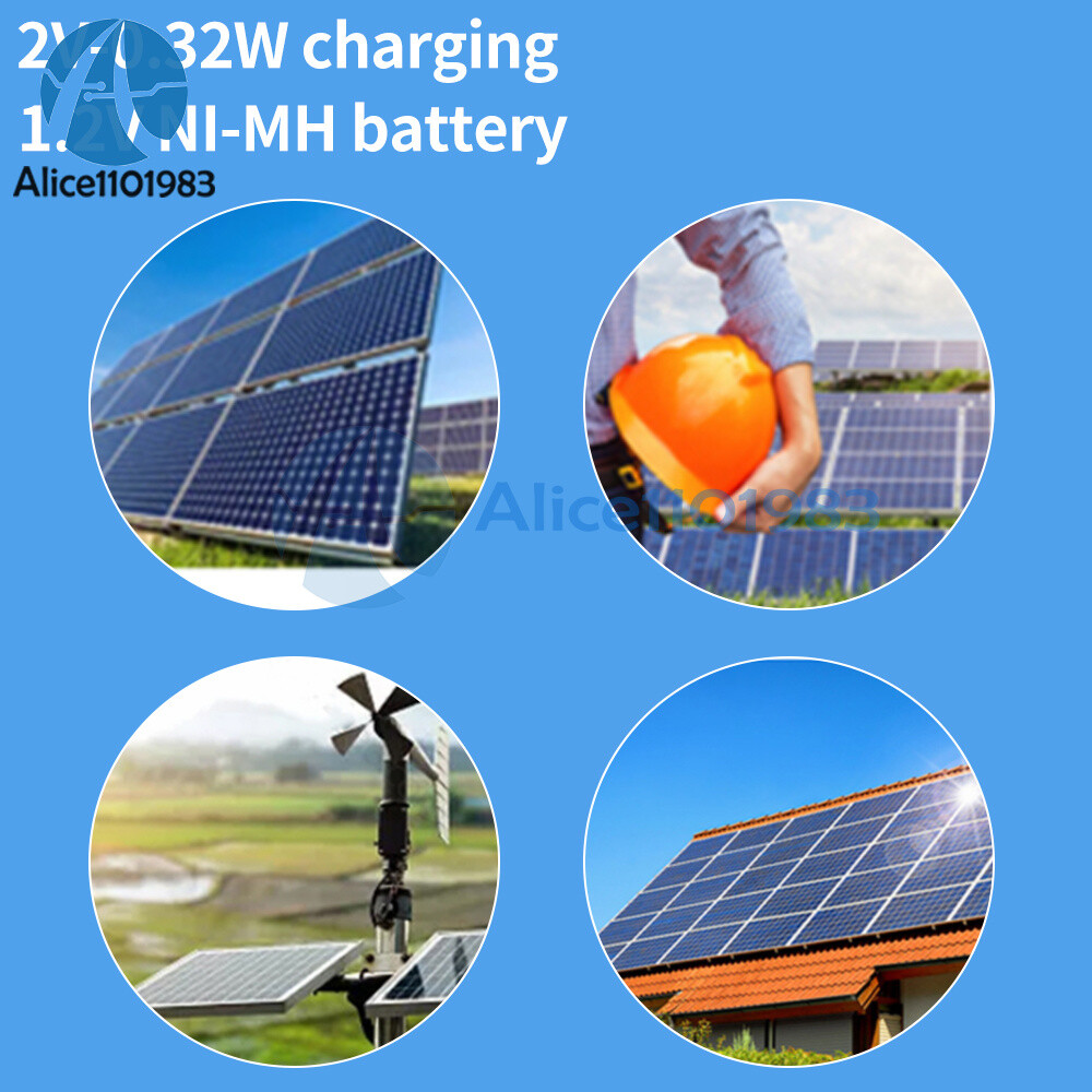 2V 0.32W 160mA Solar Panel Power Generation Panel For 1.2V Photovoltaic Panel