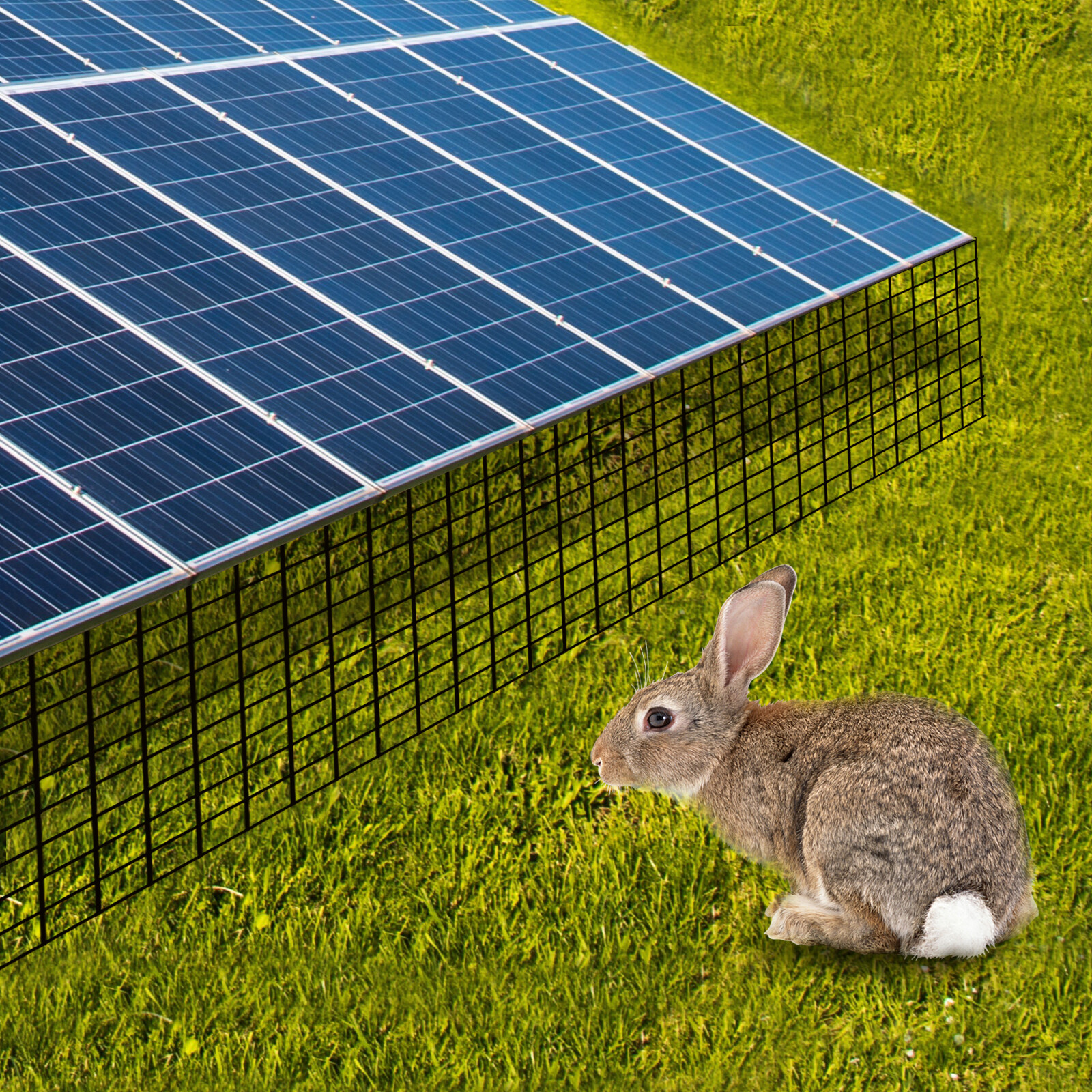 100ft Iron Mesh Rodent Barrier Solar Panel Bird Guard For Roof/garden/farmhouse