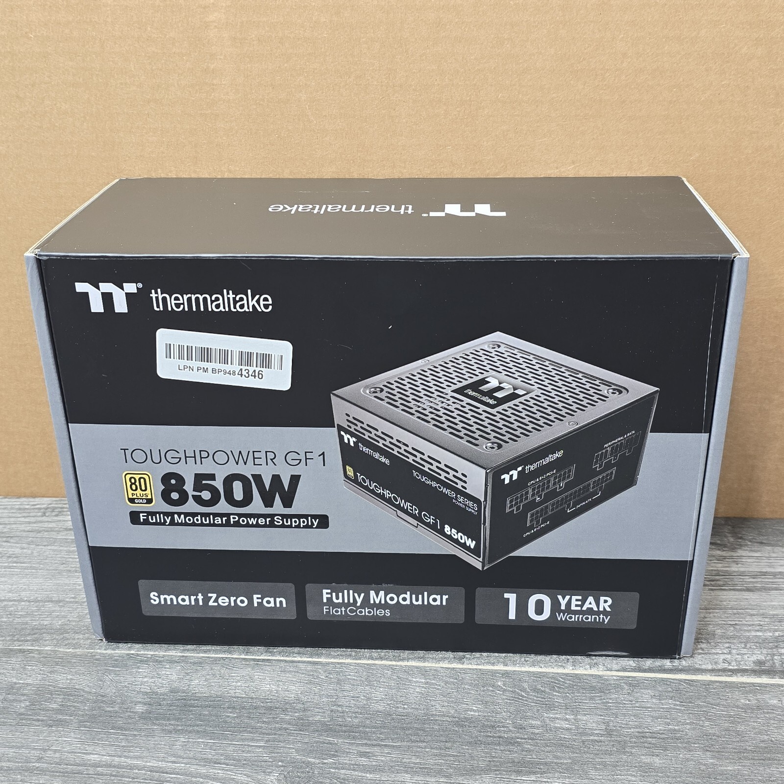 Toughpower GF1 850W 80+ SLI/ CrossFire Ready Ultra Quiet 140mm Hydraulic Bearing