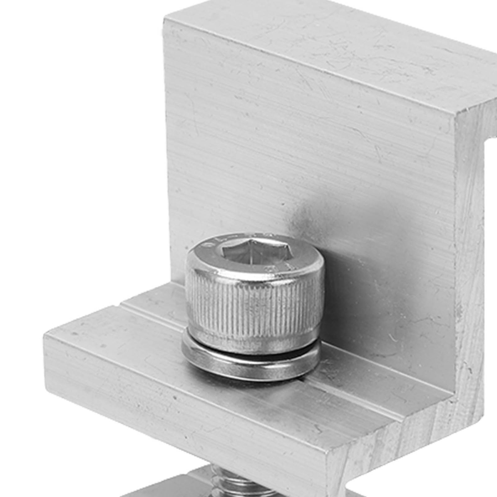 10PCS 30mm Solar Mount Z Bracket Heavy-Duty Clamps For Solar Panels Excellent