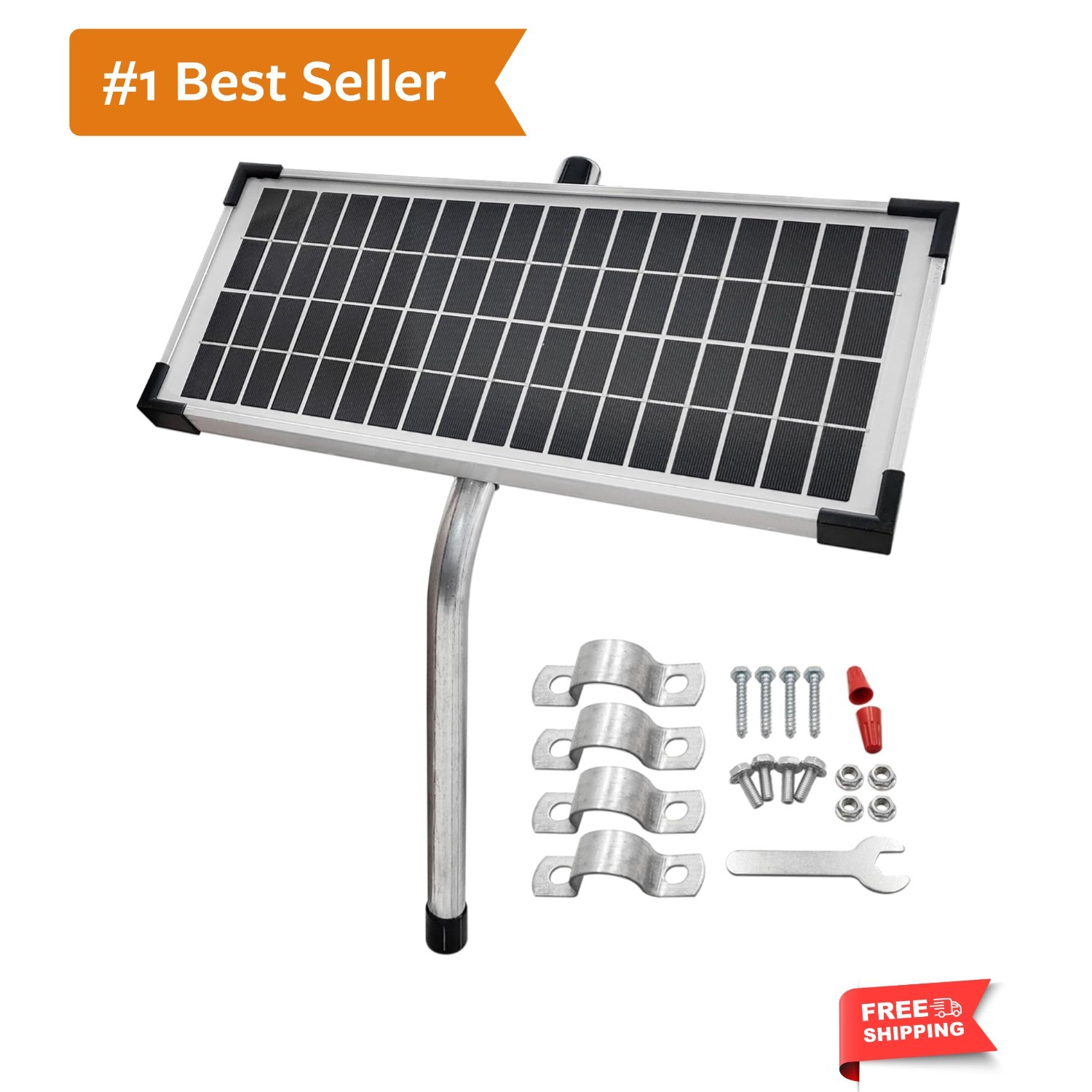 Solar Panel Kit FM123 Compatible with Mighty Mule Automatic Gate Openers | Co…