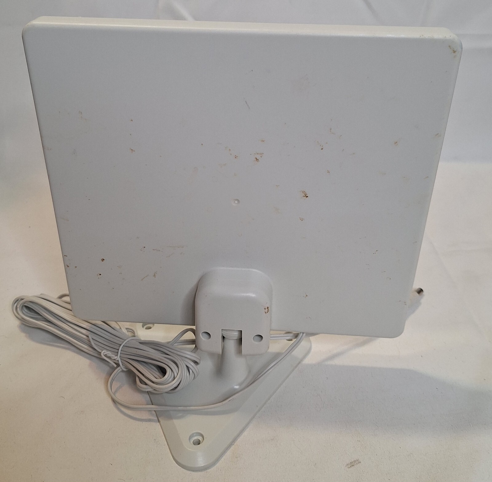 Unbranded Square White Solar Panel Charger For Outdoor Use Only UNTESTED