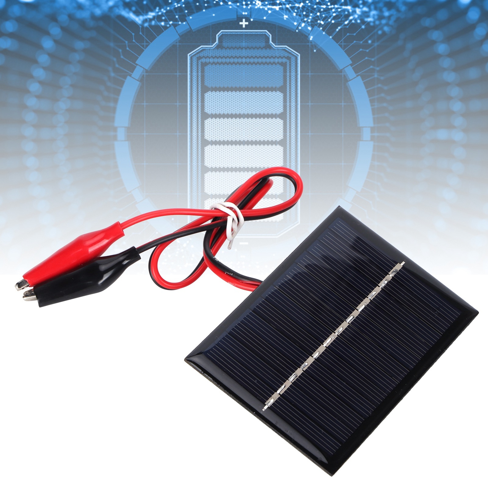 0.6W 6V Solar Panel Module Polysilicon Solar Charger For Toys Lights 3.7V AC