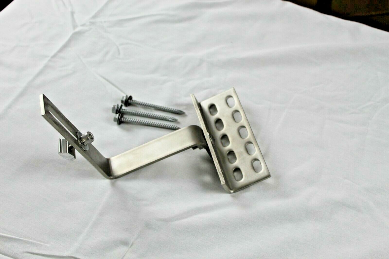 Solar Mounting Tile Roof Hook work with Flat, S, and W shaped tile roofs
