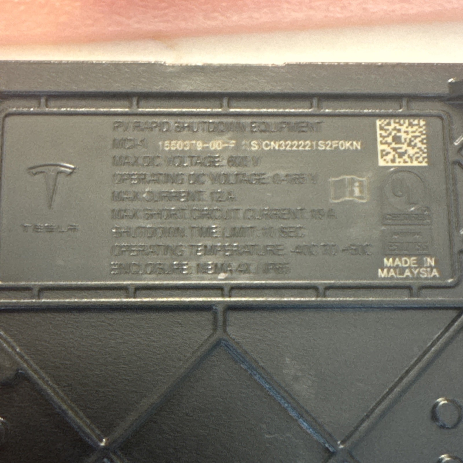 Set Of 10 Tesla Rapid Solar Shutdown Equipment MCI-1 1550379-00-F BRAND NEW