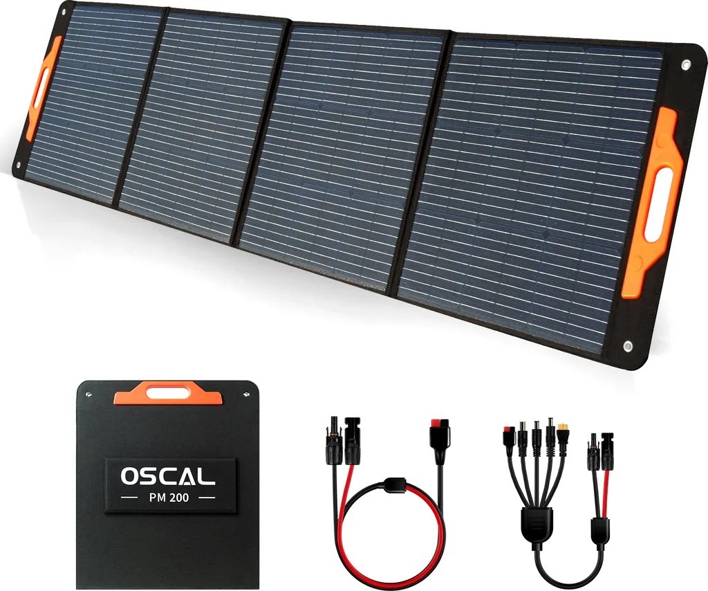 Blackview OSCAL PowerMax 6000W Portable Power Station 3600Wh 3x 200W Solar Panel