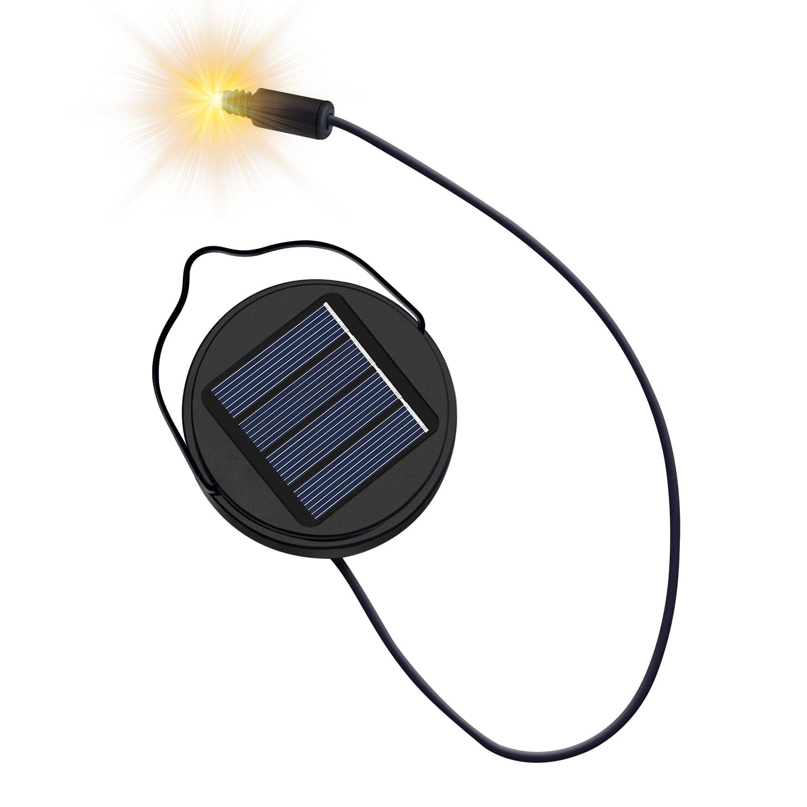 Solar Light Replacement Top LED Waterproof Lantern Cap Part