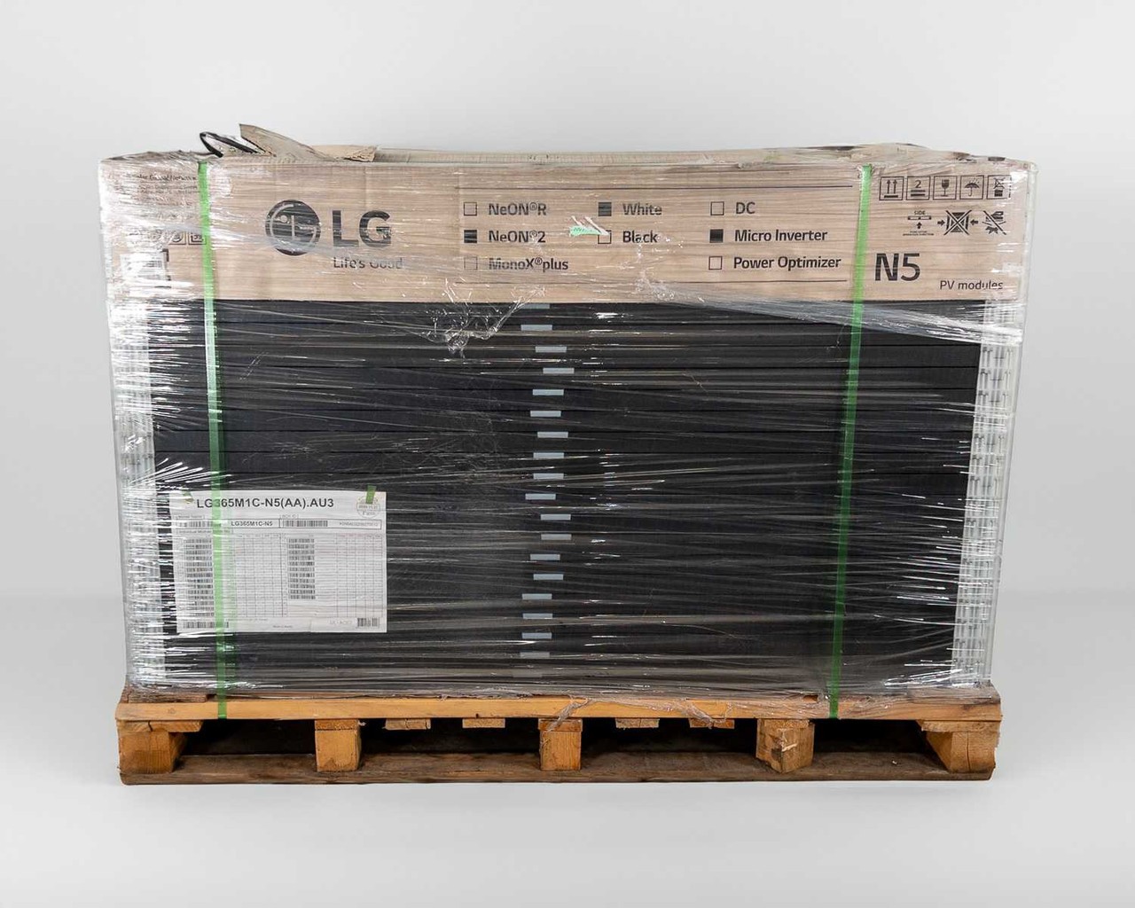 LG LG365M1C-N5(AA) NEON 2 Solar Panel 365 Watt with built in LG Microinverter