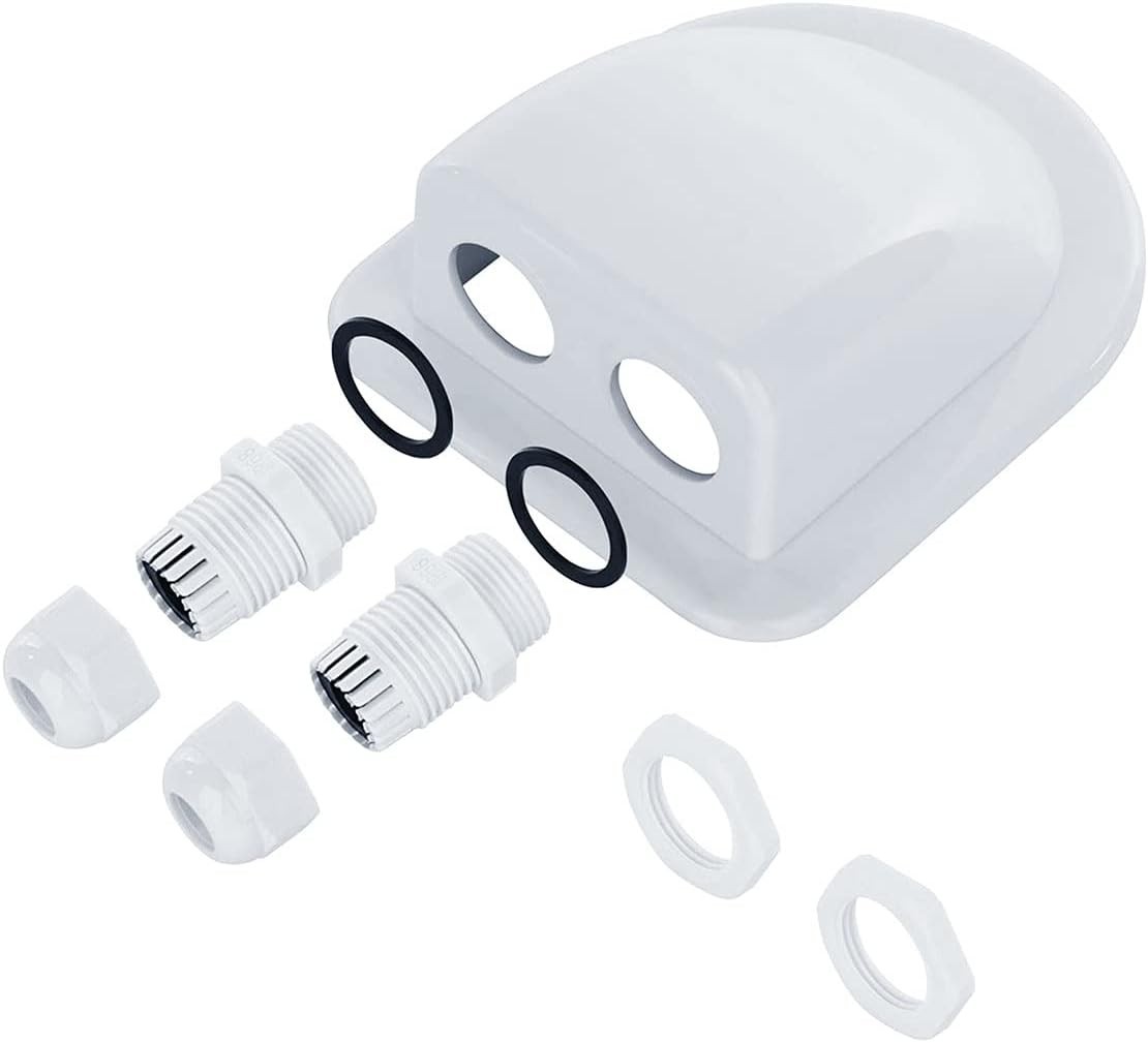 Versatile 2-6 mm Solar Cable Connector – Weather-Resistant ABS Construction