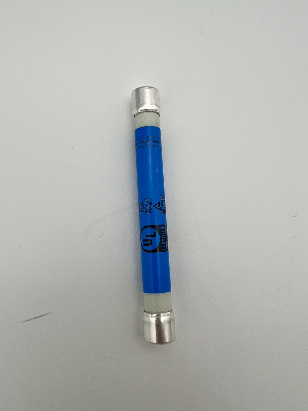 Solar PV in-line fuse 1500v 25A 10x85mm UL listed