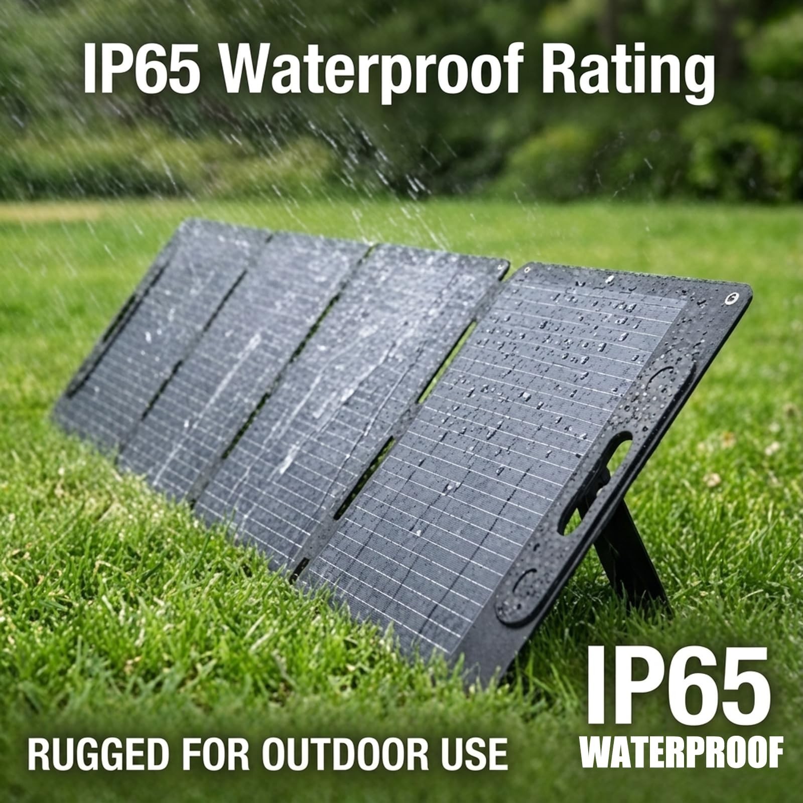 XINPUGUANG Portable Solar Panel 120W for Power Station, Foldable Solar Charge…