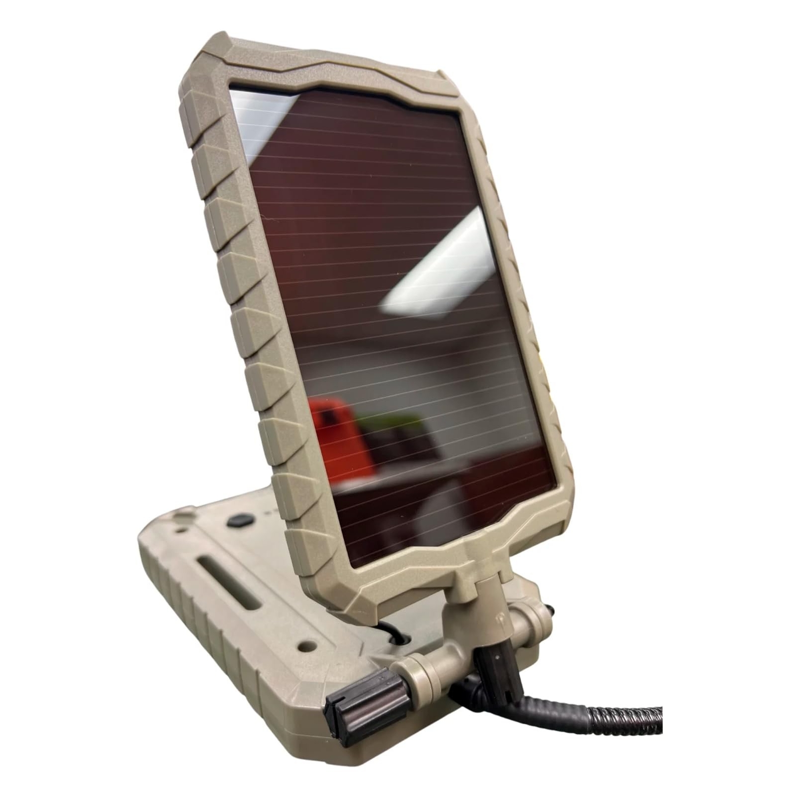 Stealth Cam Durable Sol-Pak Solar Battery Pack, 12V Solar Power Panel, Rechar…