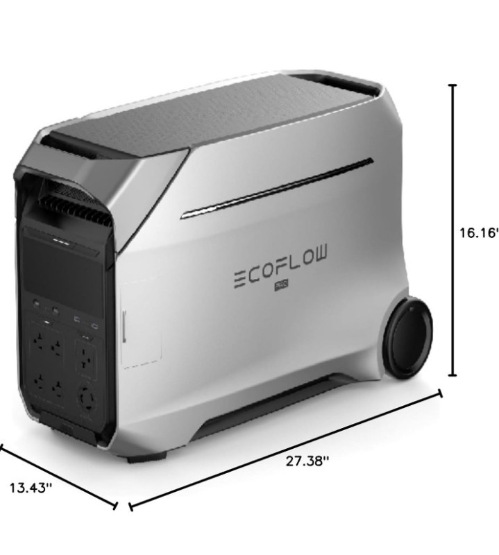 EF ECOFLOW DELTA Pro 3 Portable Power Station 4096Wh WE SHIP 2GUAM &PR & OVERSEA