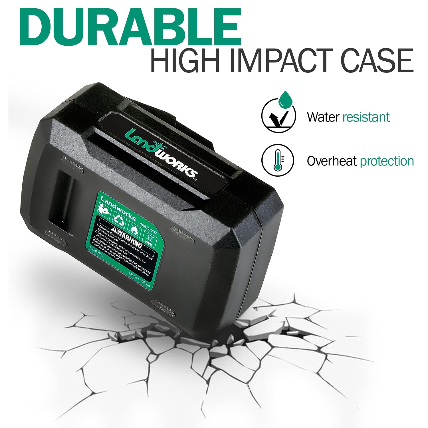 Super Duty Pro 48V DC 2Ah Lithium Ion Rechargeable Battery 88.8 Watt Hours (Batt