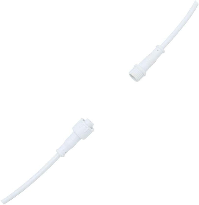 Durable 6.7-Inch Waterproof 2 Pin Male-Female Connector Cable for DIY Projects