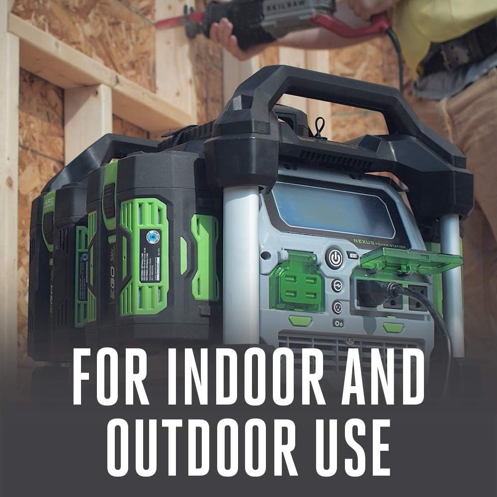 Versatile 3000W Portable Power Station – Indoor/Outdoor Use, Lightweight Design