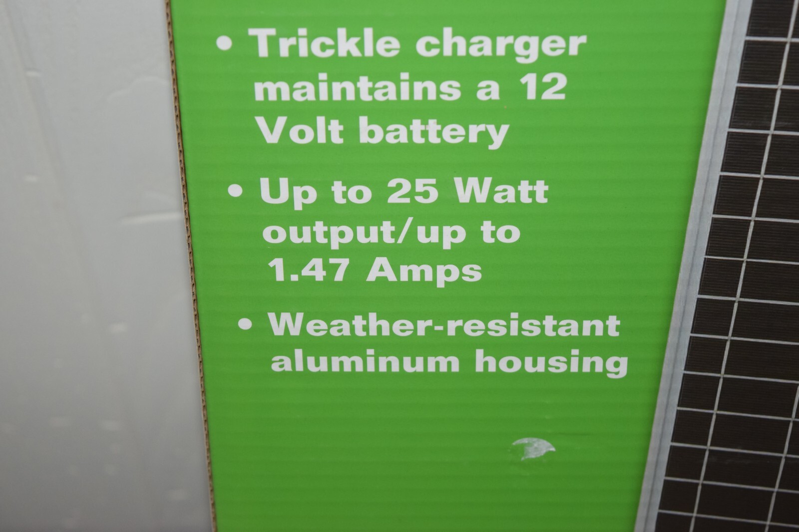 Nature Power Monocrystalline Solar Panel, 25 Watts, Model# 15025 – Brand New!