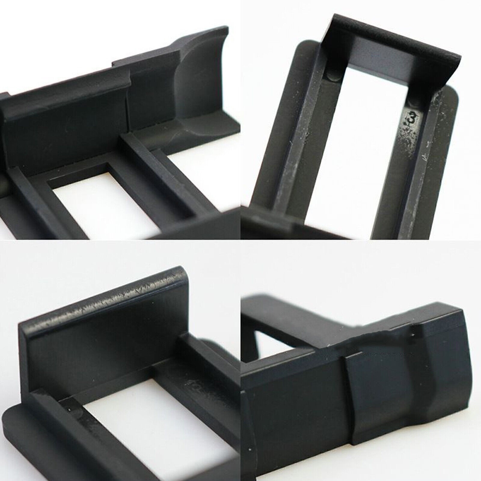 10-50X Solar Panel Mud Removal Clip 30/35/40mm Photovoltaic Panels Rubber Buckle