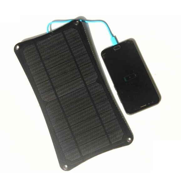 10W ETFE solar charger, solar backpack charging board outdoor travel charger