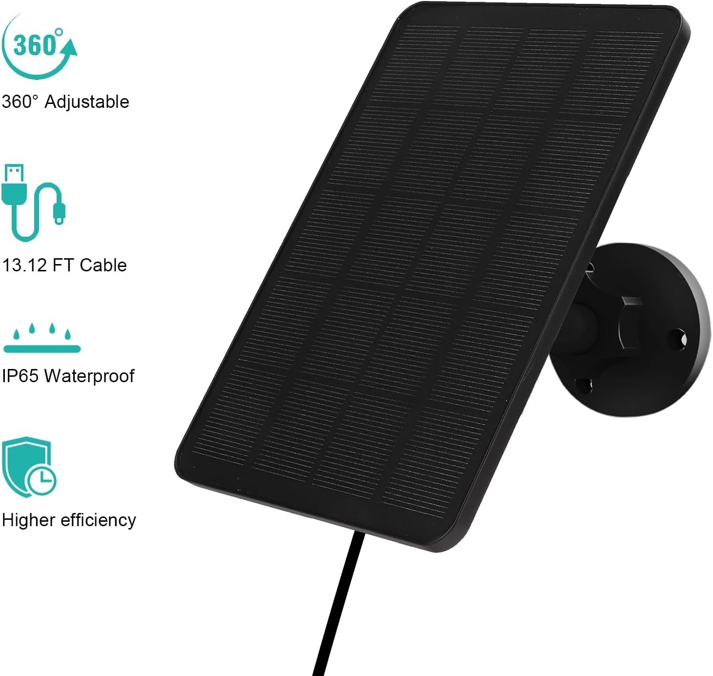 Solar Panel for Blink Camera Outdoor, Solar Panel 4W Compatible with Blink Ou…