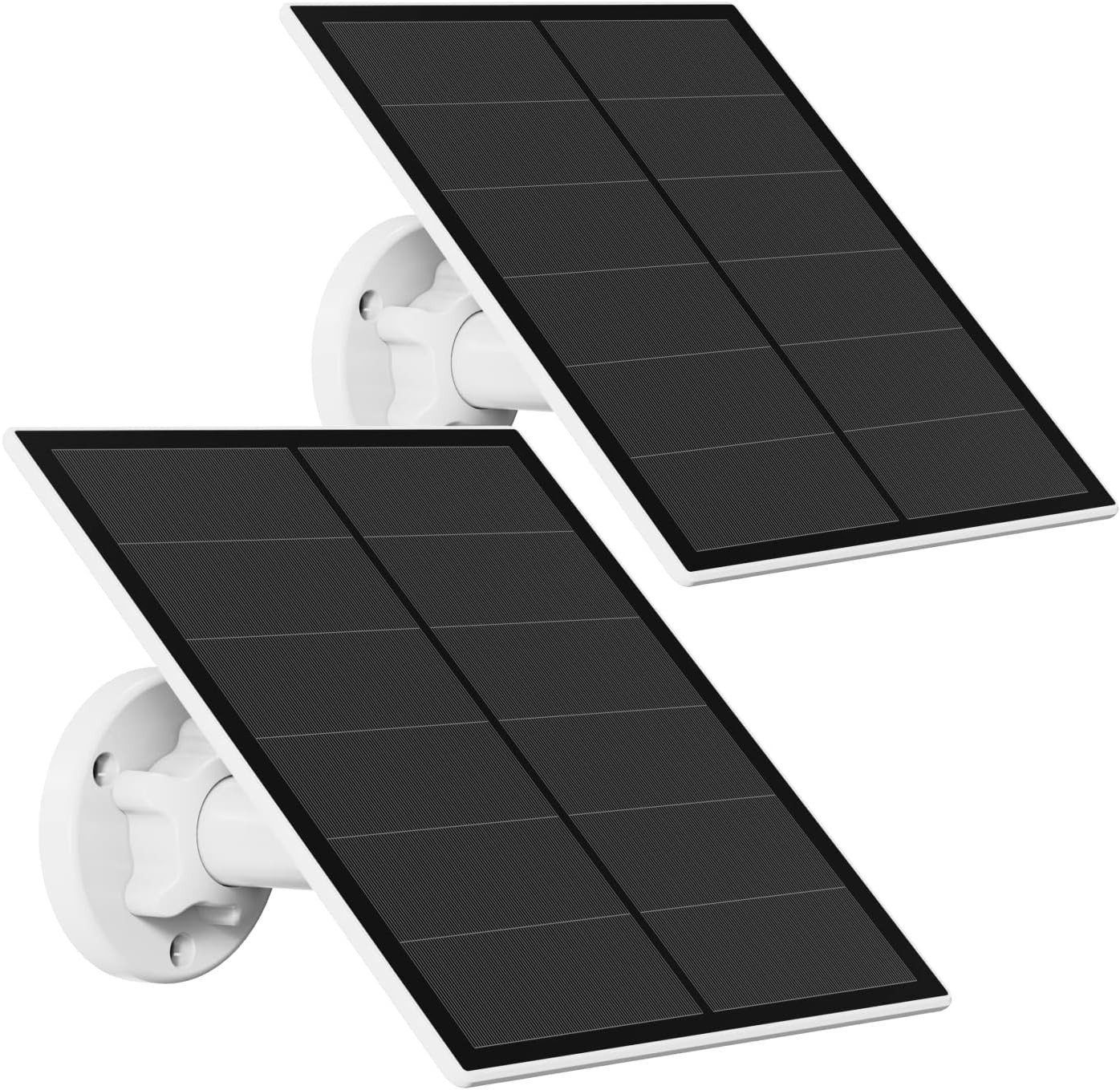 Solar Panel for Security Camera, 5W USB Solar Panel Compatible with Rechargea…