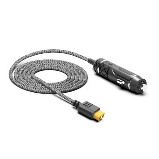 12V/24V Cigarette Lighter XT60 Car Charger Plug for Ecoflow Delta/River/River
