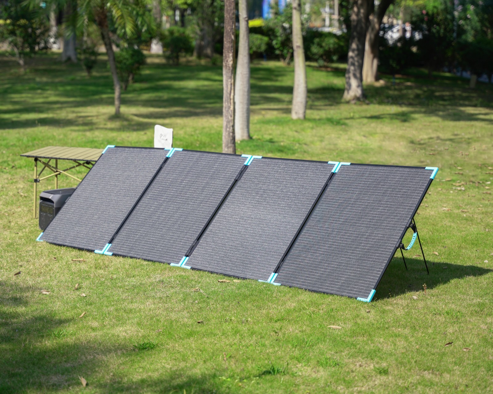 E-POWO Folding Bifacial Solar Panel 400W 220W 110W for Ecoflow DELTA 3 Classic