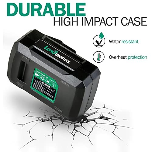 Landworks 48V 2Ah Lithium Ion Battery 88.8Wh For Earth Auger