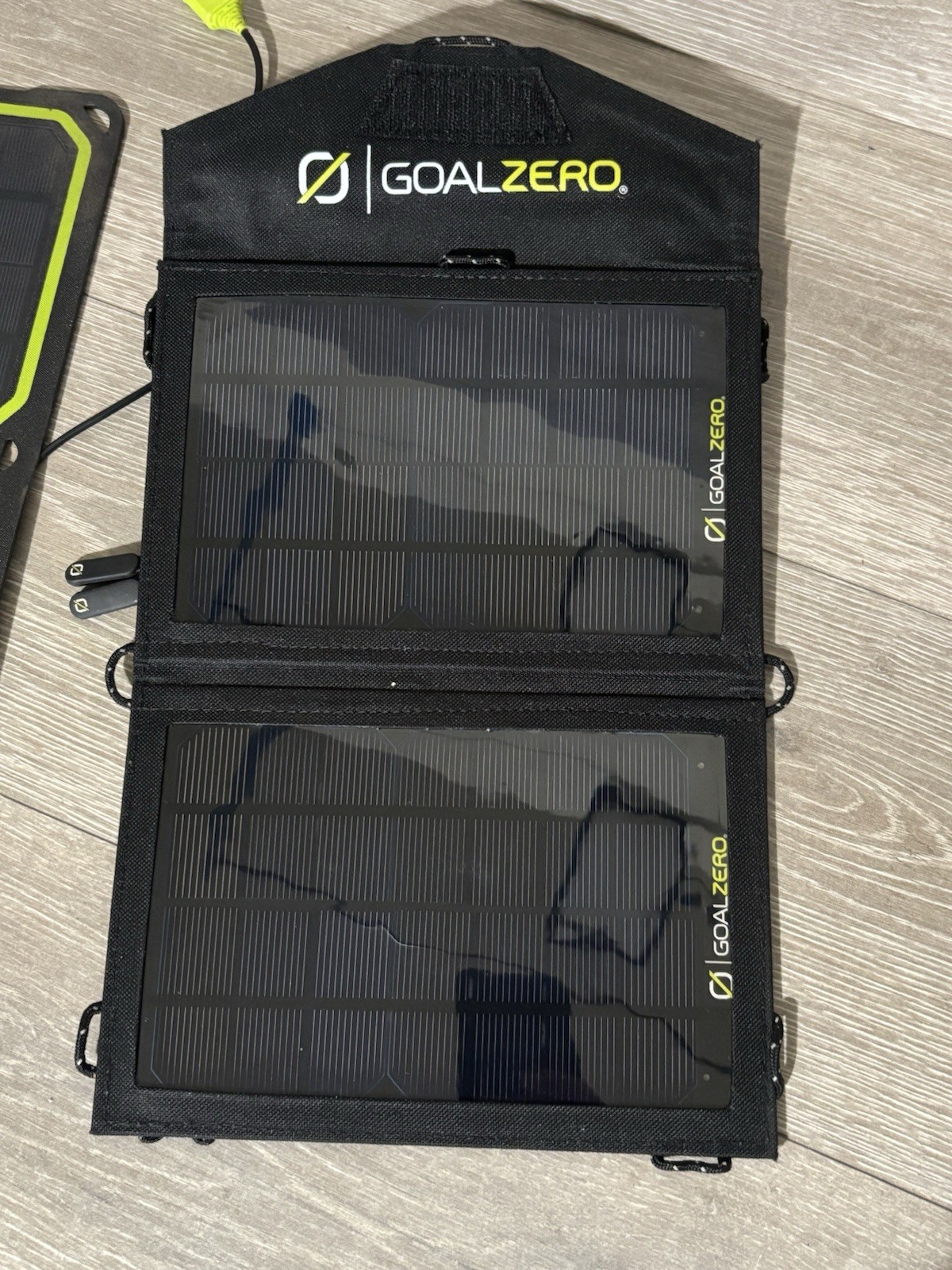 Lot of 2 Goal Zero Solar Panel – Nomad 7 Plus and Nomad 7 – SOLAR PANELS ONLY