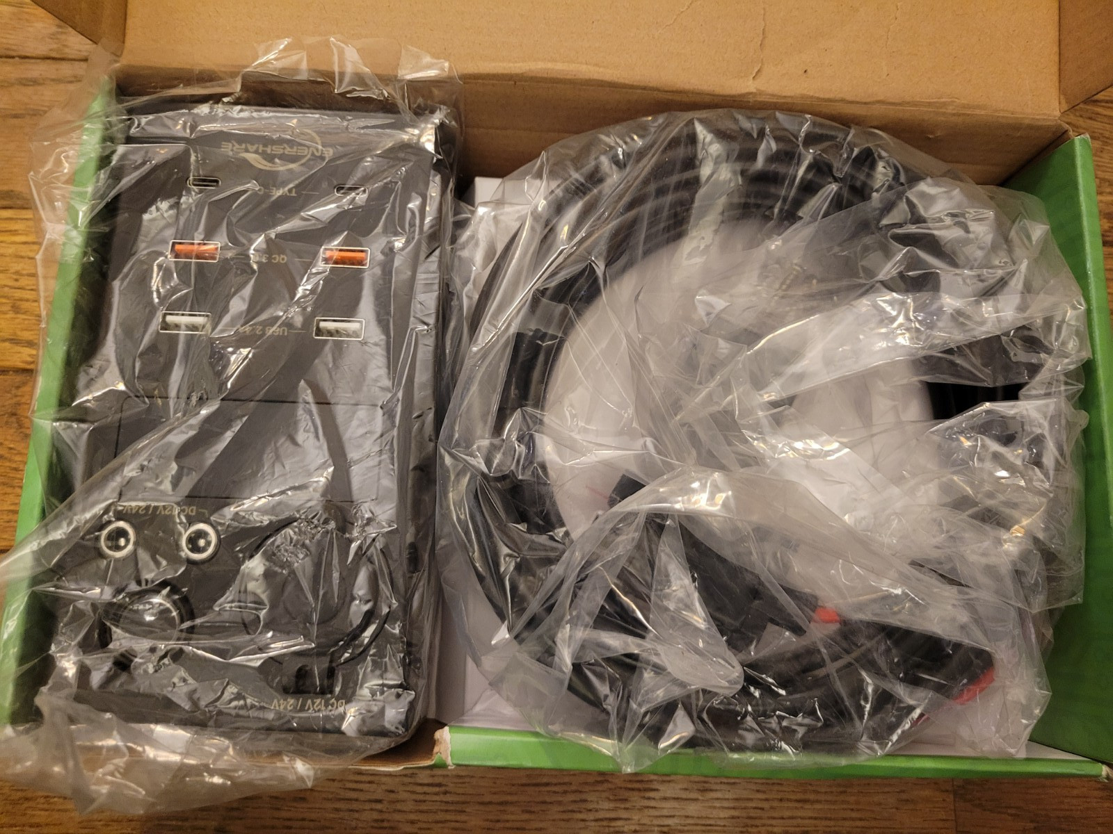 Enershare Dc Control Box 12/24V Power Distribution open box contents are new