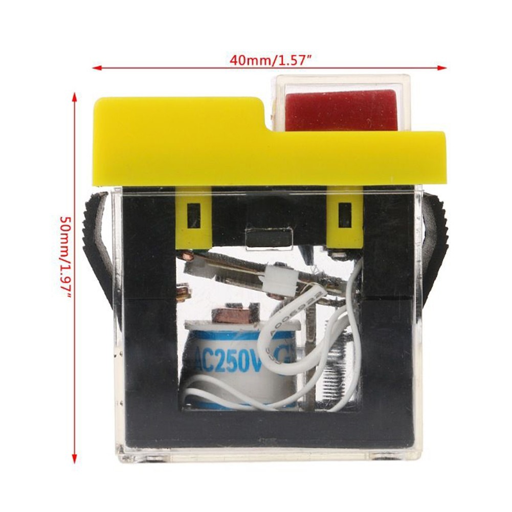 KJD Waterproof Start Button Manual Measurement Product Name Rated Current A