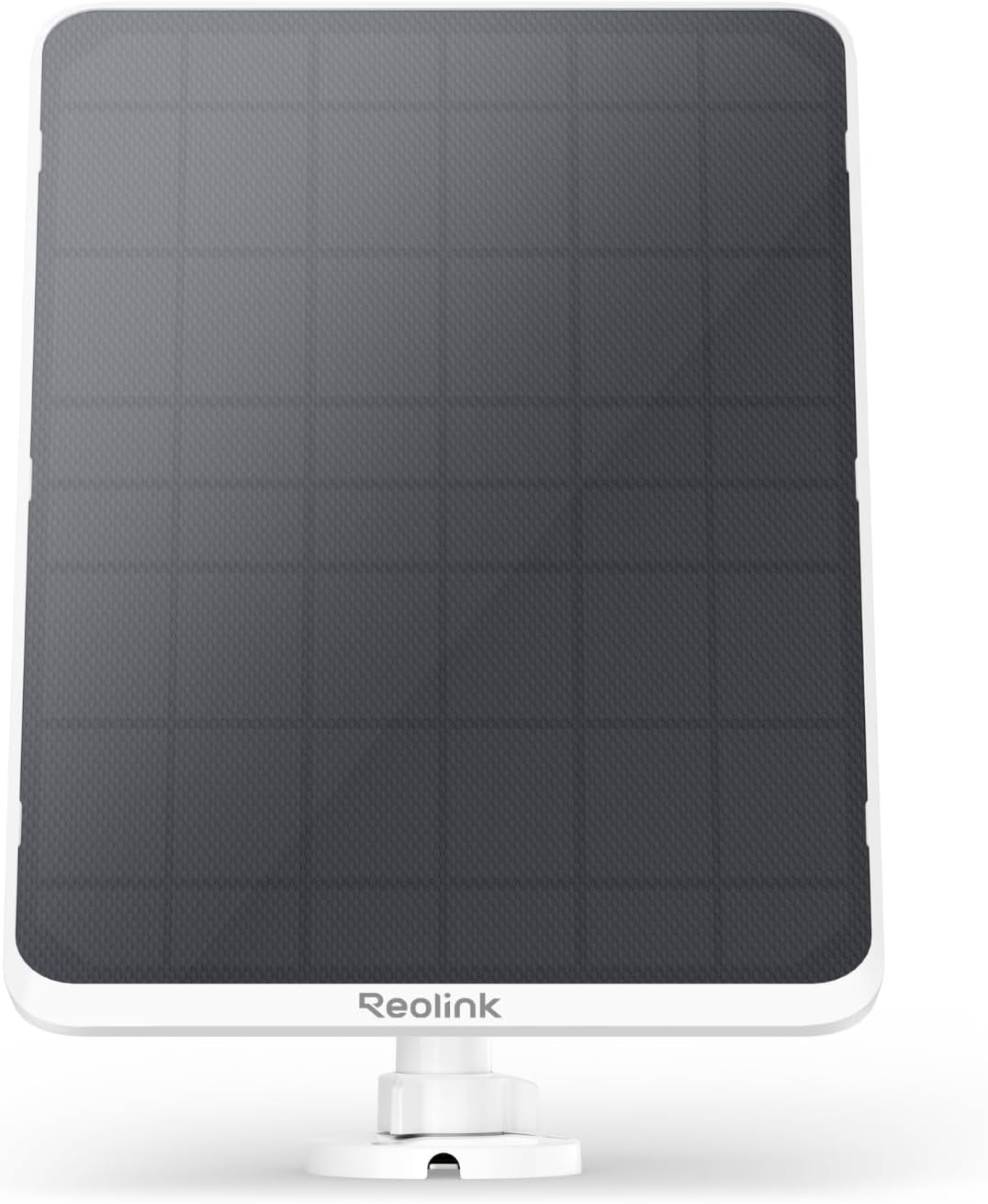 12W Waterproof Solar Panel for Wireless Outdoor Cameras – White