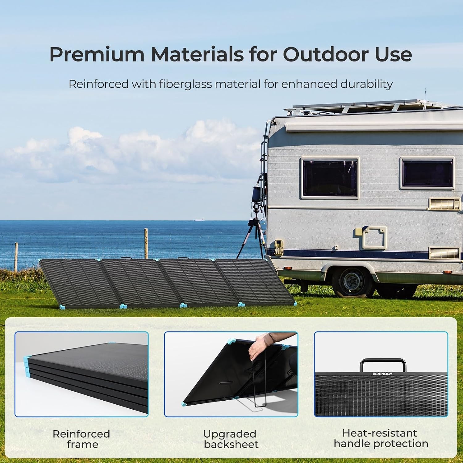 Ultra-Lightweight 300W Foldable Solar Charger – Perfect for Off-Grid Adventures
