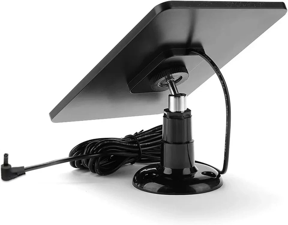 Solar Panel for Ring Camera, 4W Solar Charger Compatible with Spotlight Plus/Pro