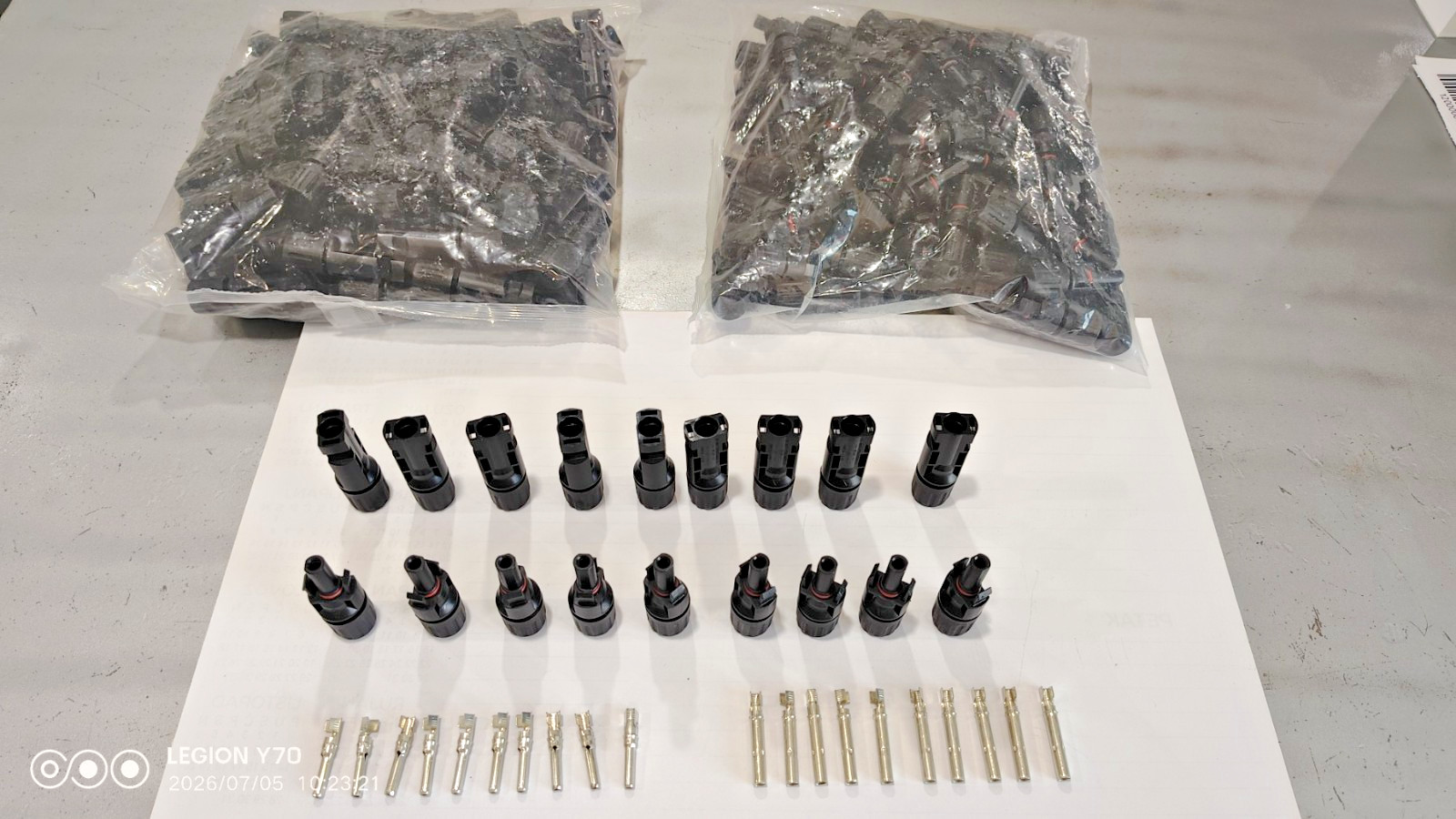 MC4 Solar Connector 30A 1000V IP67 Male Female PV Cable Connectors 10 Pairs