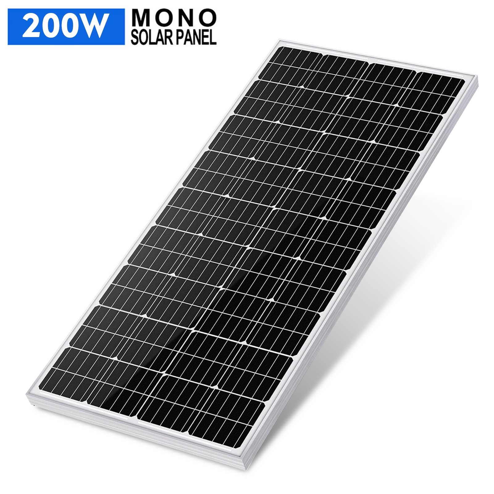 200W 400W 800W 12 Volt Mono Solar Panel Solar Module RV Trailer Camper Rooftop