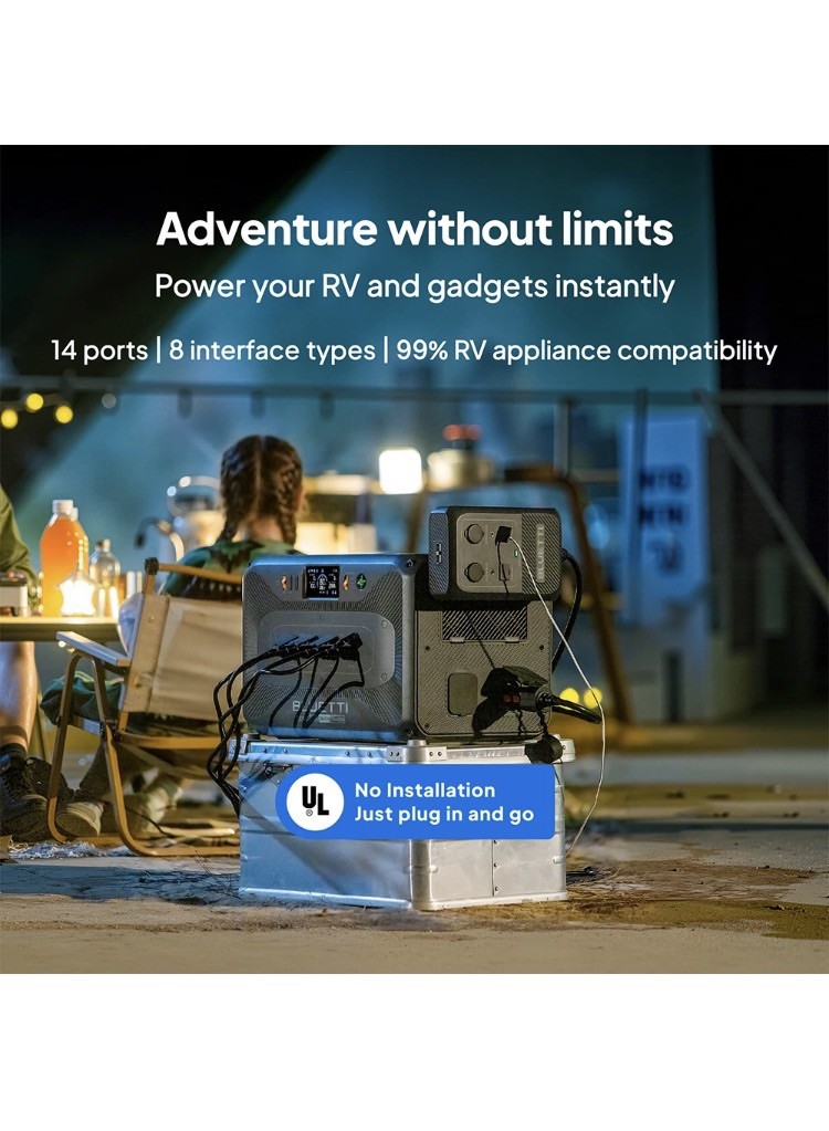 BLUETTI Apex 300+B300K 5529.6Wh Portable Power Station Generator for Home Backup