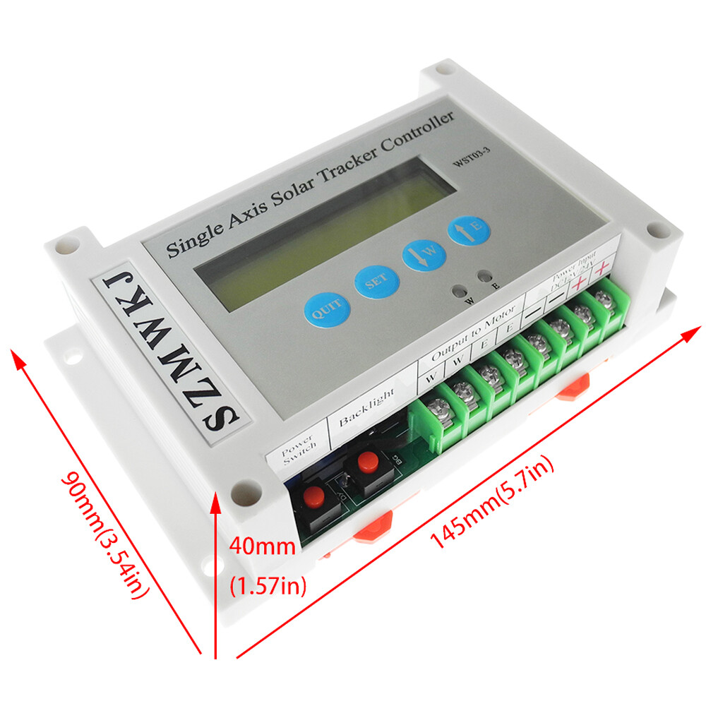 12V 24V DC Single/Dual Axis Solar Tracking Tracker Controller W/ Relay Module IG