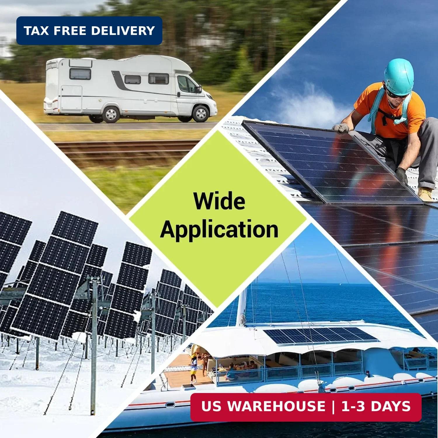 10AWG Solar Panel Wire, 2x50FT 6mm² Solar Extension Cable Red & Black 84 Strands