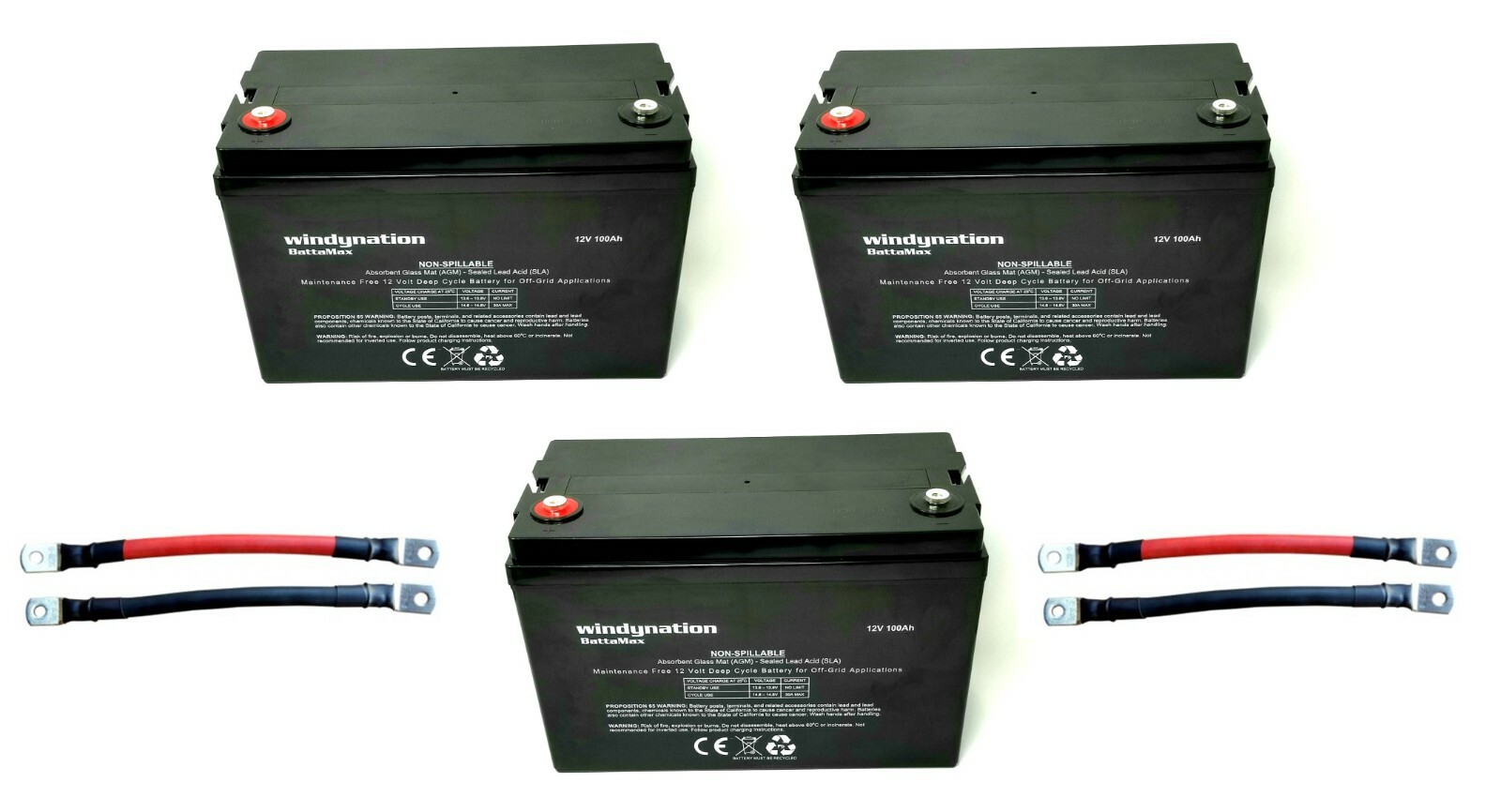 WindyNation 400 Watt Monocrystalline Solar Panel Kit for RV Boat Off-Grid