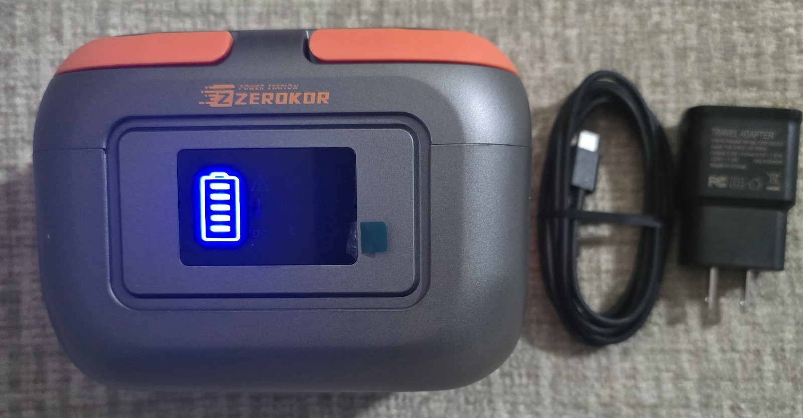 Power Station 120W, Power Bank with AC Outlet Usb-c, Portable Generator 97.6Wh