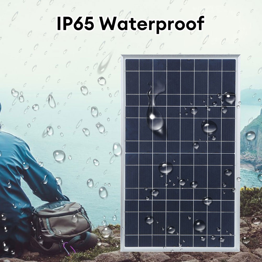 Clip Solar Panel Kit 15W 12V Compatible with Various Devices