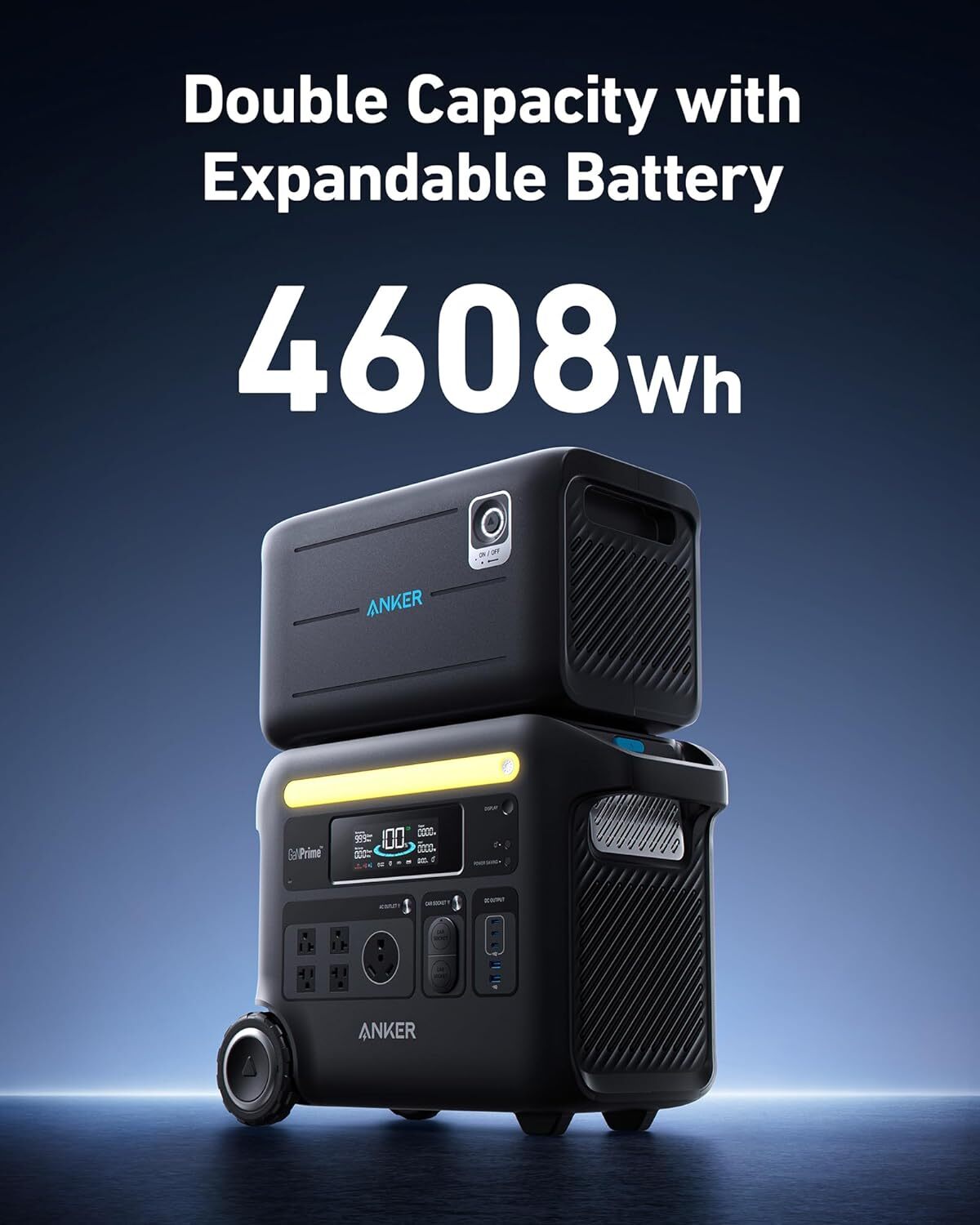 Anker SOLIX F2600 Portable Power Station 2560Wh 2400W Solar Generator |Refurbish